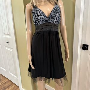 Clientele Black Cocktail Party Dress Women’s Small